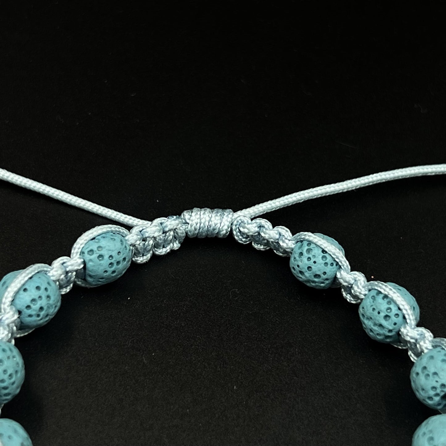 One Decade Rosary Bracelet Light Stone Prayer Beads
