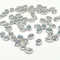 Miraculous Medal Oval Beads Charms