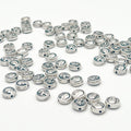 Divine Mercy Virgin Mary Round Beads Charms