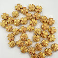 Golden Cross Beads Charms
