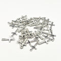 Small Crucifix Cross 24x13mm Pendant Charms Diy Jewelry Supplies CATHOLIC WHOLESALE Bulk Lot 25 50 100 200
