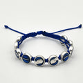 Medjugorje Rosary Bracelet Blue Cord Medals Virgin Mary Christ Apparition Hill Catholic Bracelet For Men Women Kids